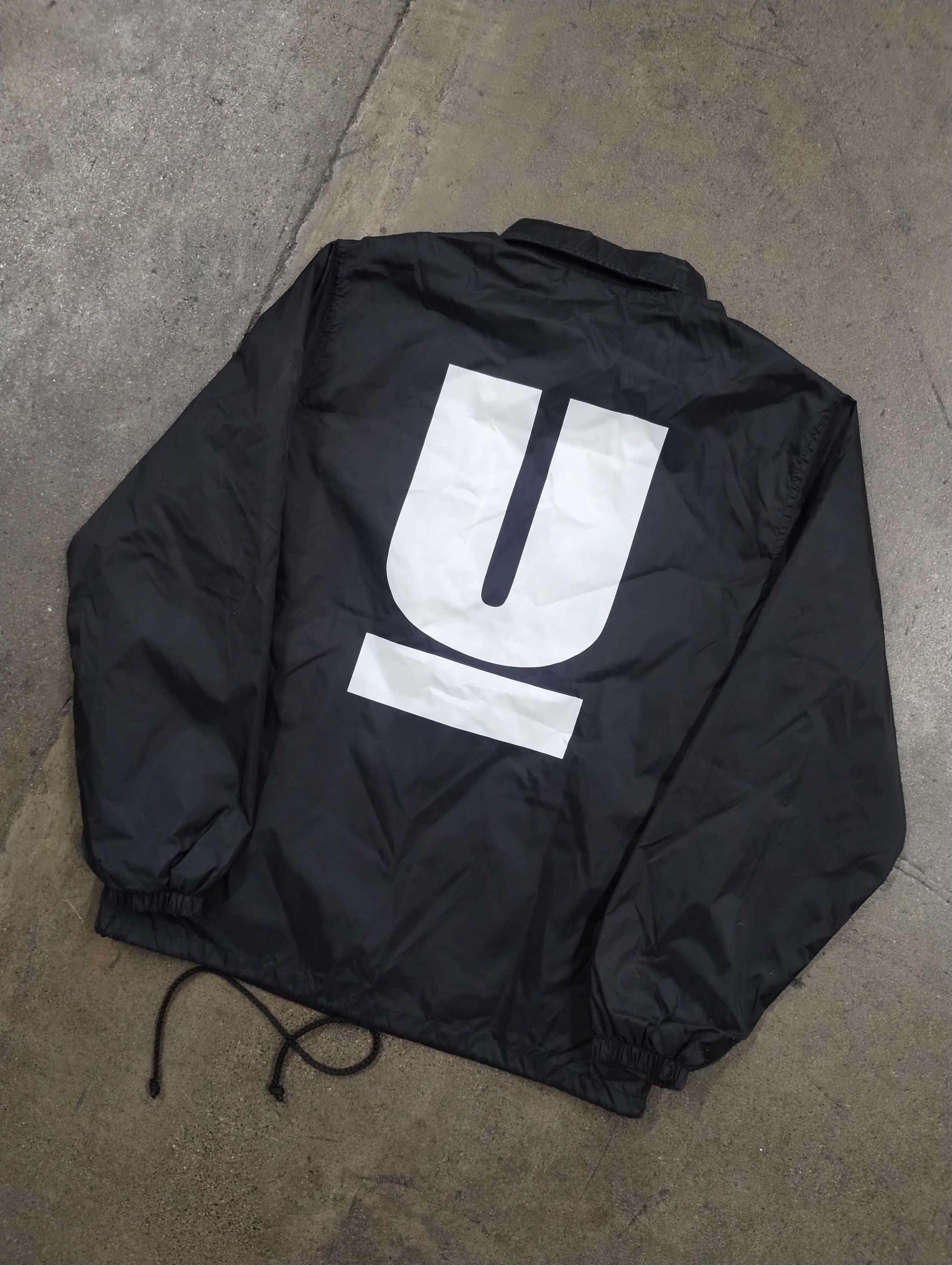 image of Undercover U Track Jacket in Black, Men's (Size Small)