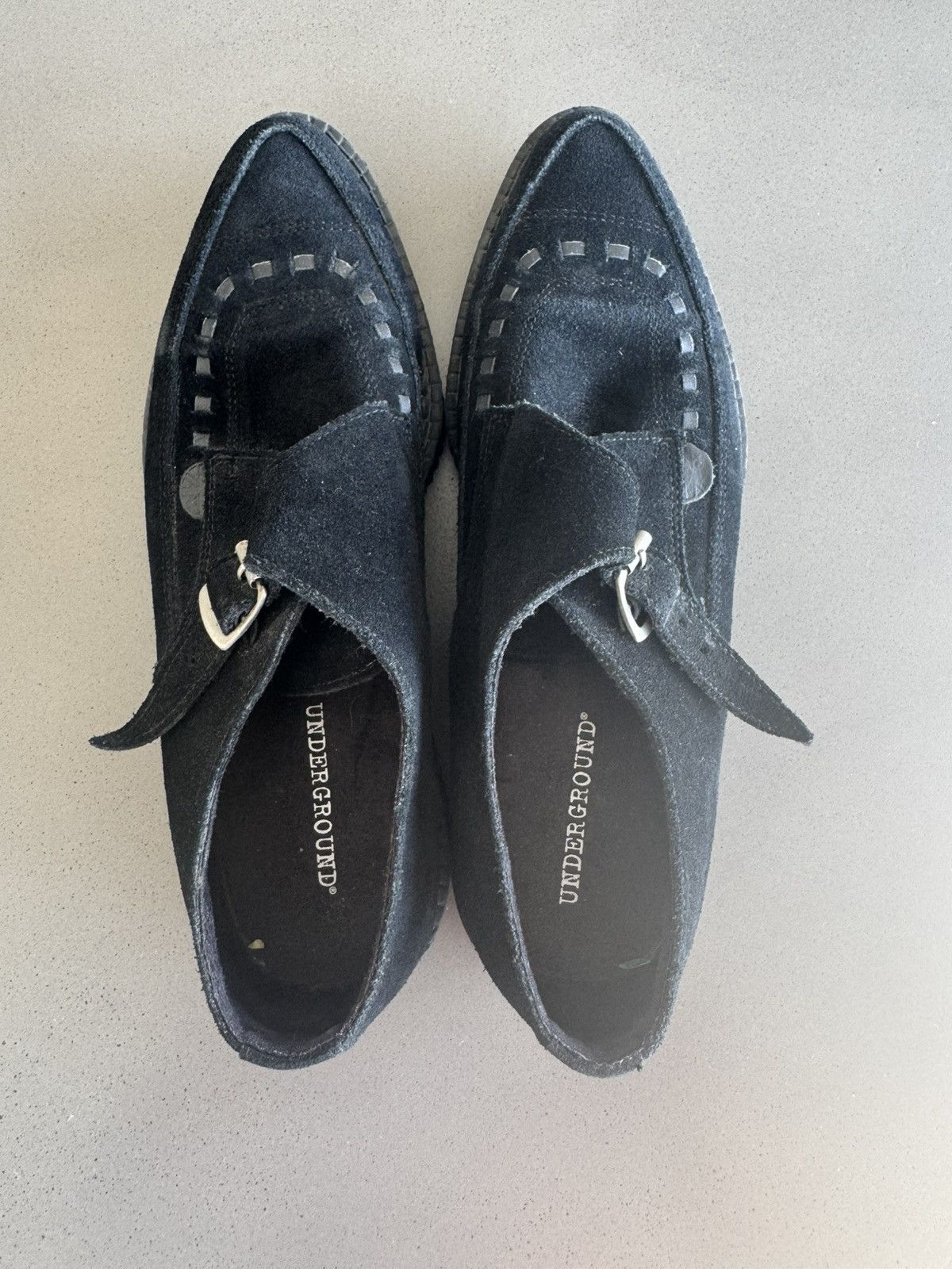 Other Underground creeper in black suede UK 7 Size US 8 / EU 41 - 1 Thumbnail