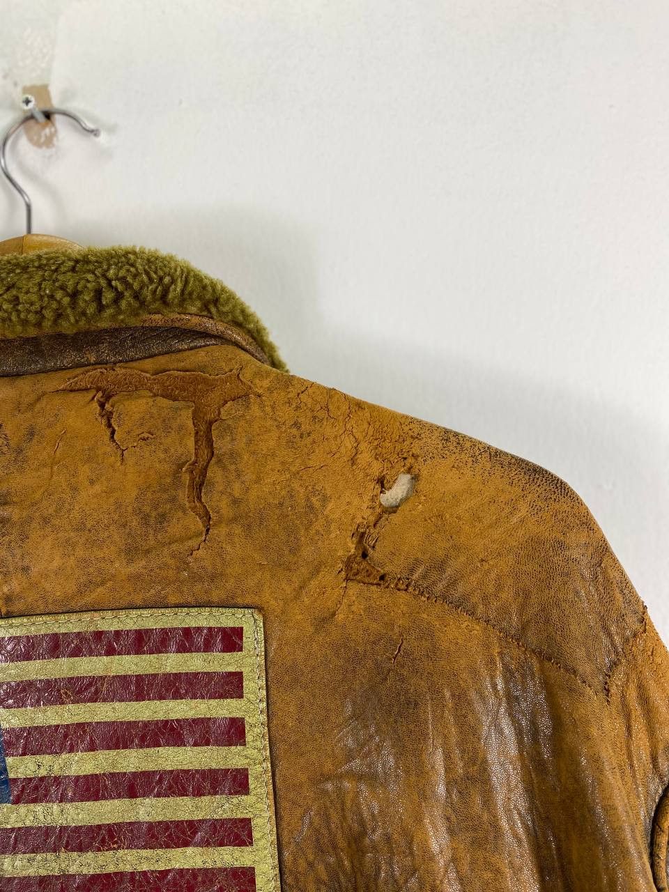 Avirex vintage avirex us air force leather jacket distressed Size US M / EU 48-50 / 2 - 18 Thumbnail