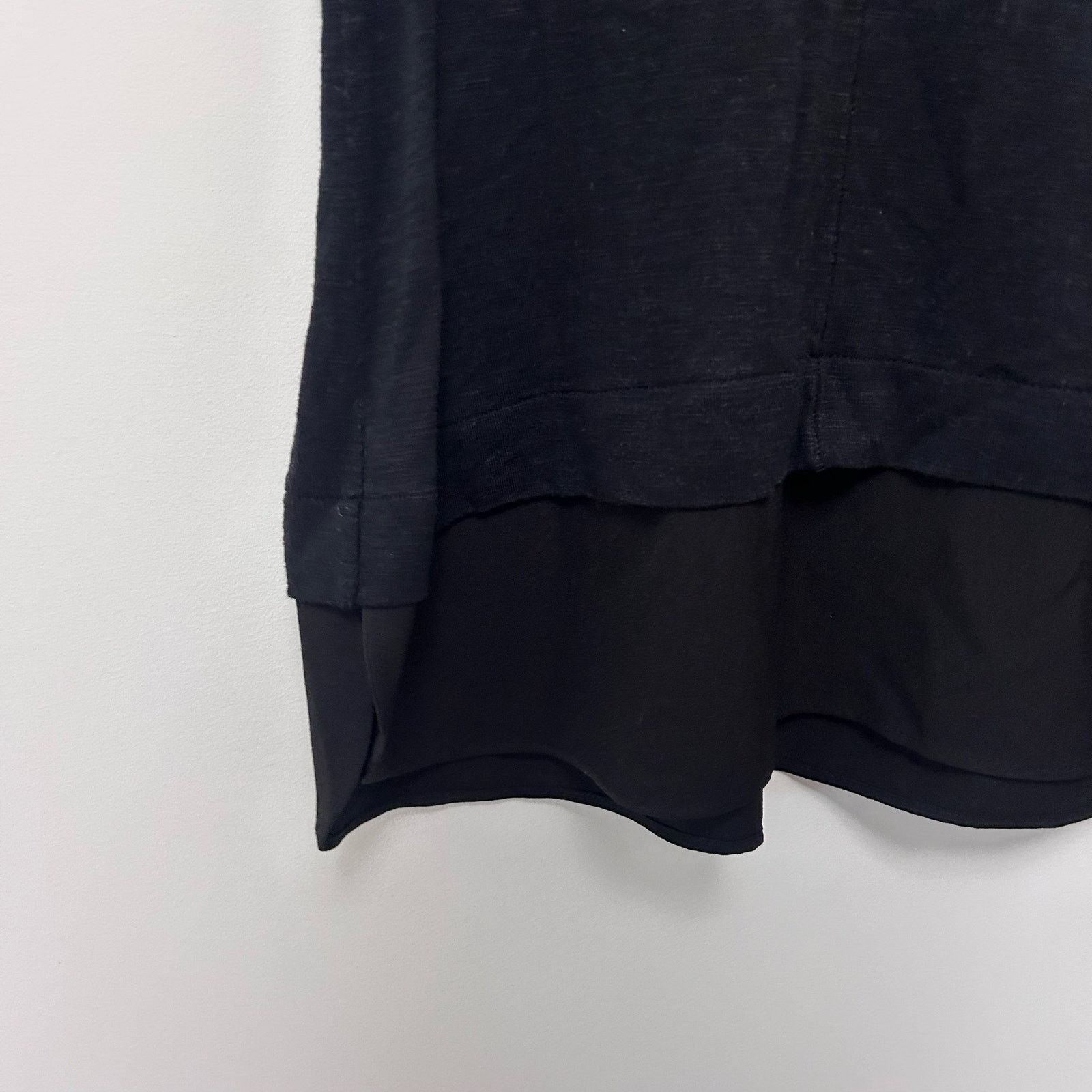 J.Crew J. Crew Black Layered Tank Top Sleeveless Blouse Sz S Size S / US 4 / IT 40 - 3 Thumbnail