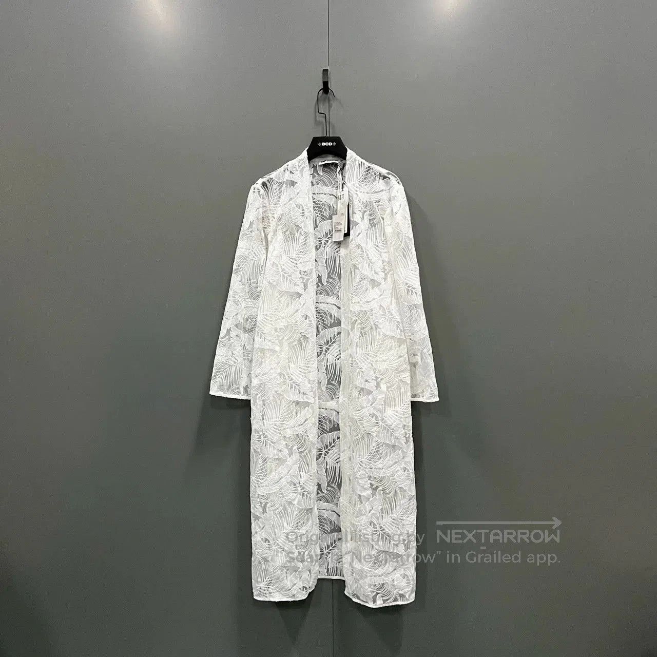 Self-Portrait Self-Portrait White Lace Bathrobe. Size ONE SIZE - 1 Thumbnail