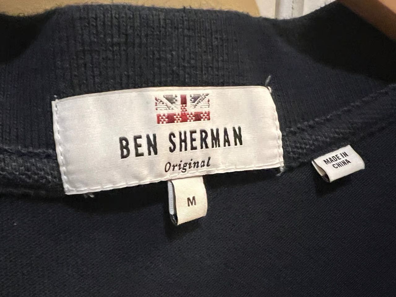 Ben Sherman Ben Sherman Original Romford Polo Shirt Navy Blue Red Tipped Size US M / EU 48-50 / 2 - 4 Thumbnail