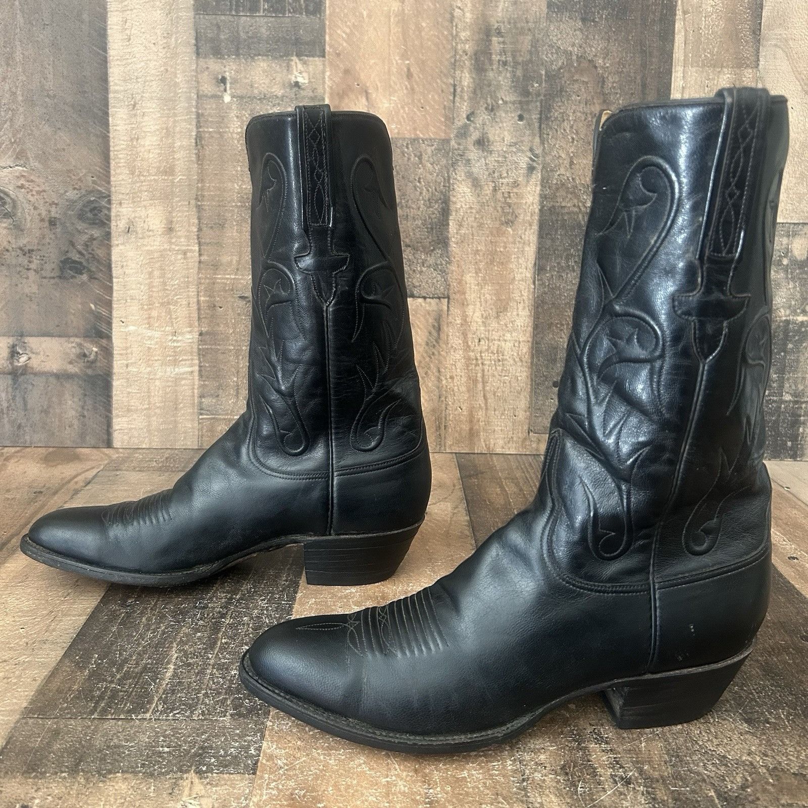 Lucchese Lucchese Classics L681584 Black Cowboy Boots Womens 10.5 B Size US 10.5 / IT 40.5 - 12 Thumbnail