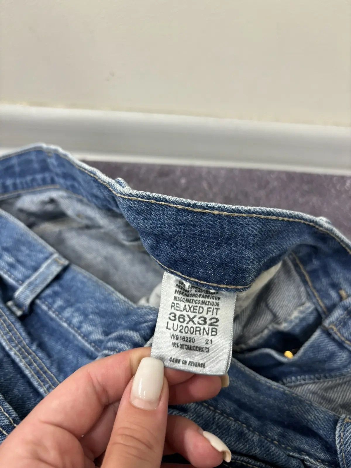 Dickies × Vintage Vintage Dickies Relaxed Fit American Work Hype Denim Jeans Size US 36 / EU 52 - 9 Thumbnail