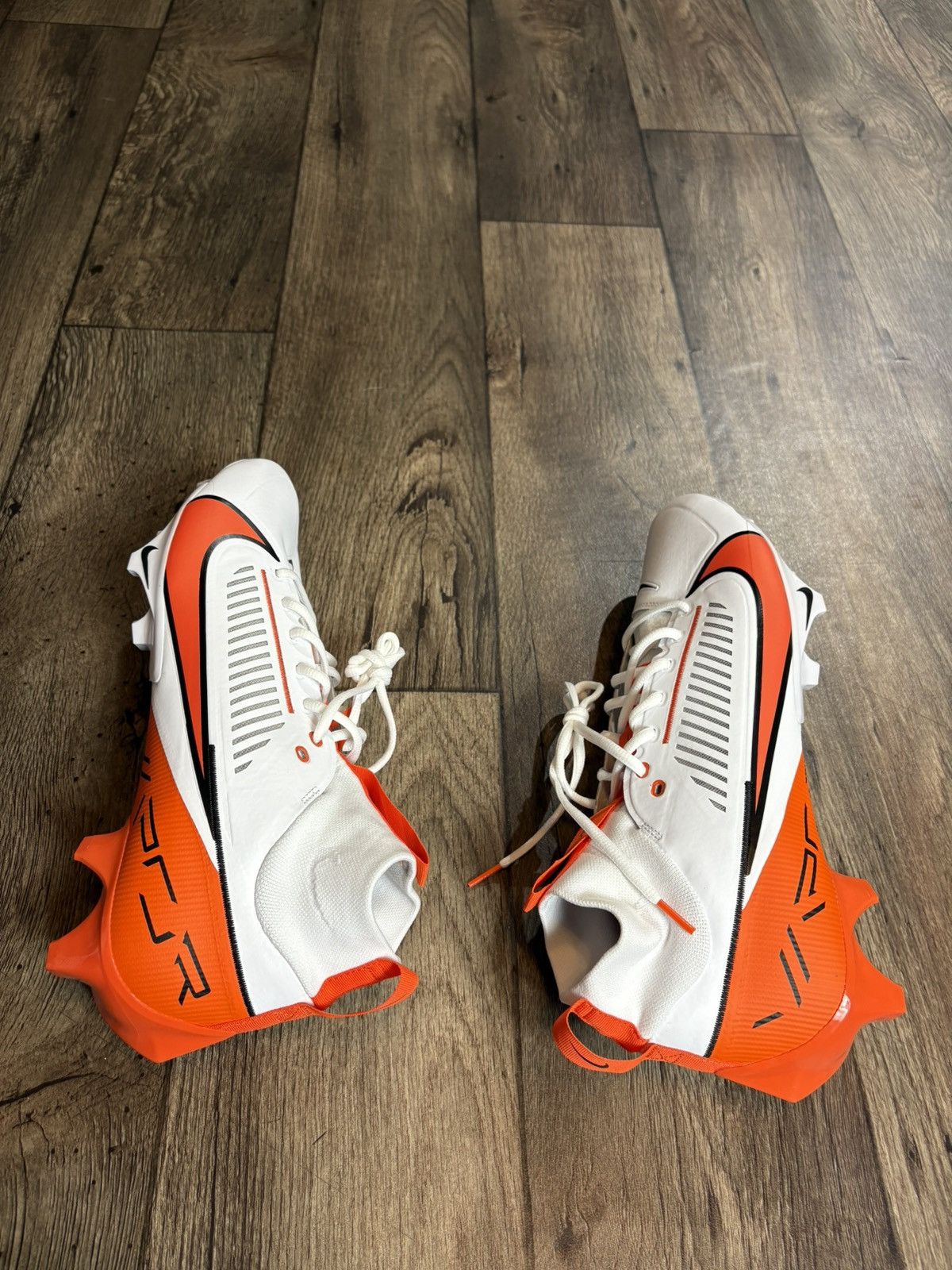 Nike Nike Vapor Edge Pro 360 2 TB White Orange FQ4044-100 Men 15 Size US 15 / EU 48 - 4 Thumbnail