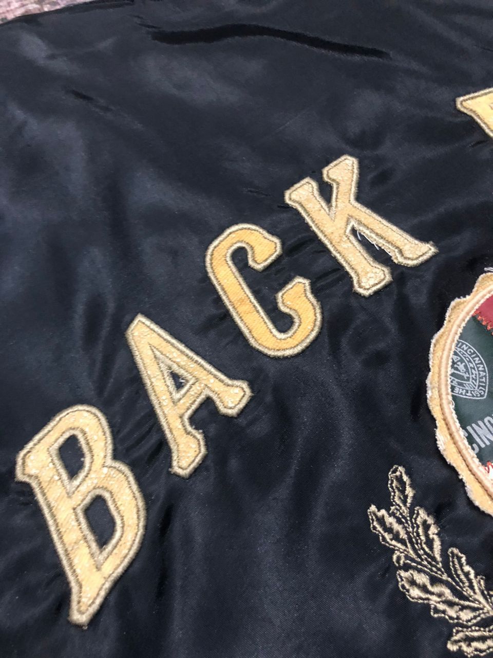 Sports Specialties Vintage Back Fire Men's Sport Bomber Jacket Size US L / EU 52-54 / 3 - 11 Thumbnail