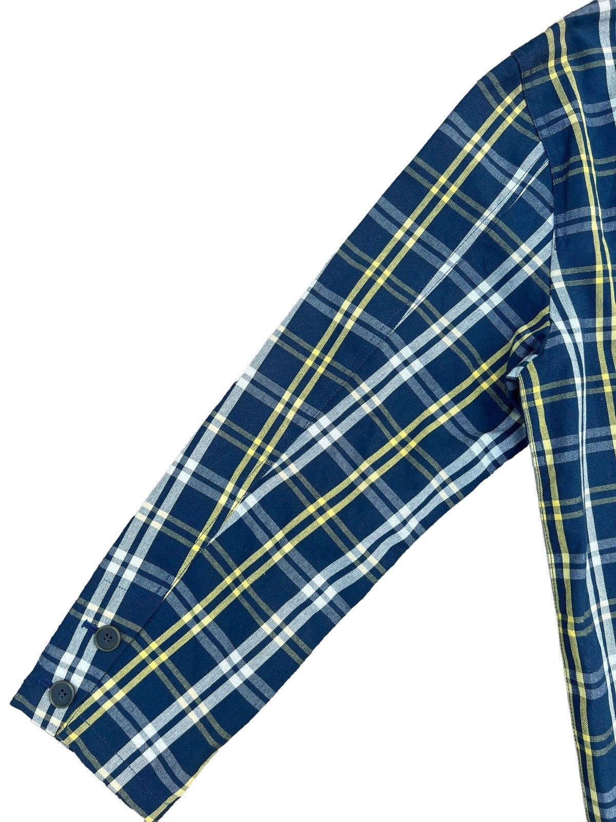 Vintage Vintage MILKBOY Japan Tartan Plaid Button Chore acket Coat Size US L / EU 52-54 / 3 - 14 Thumbnail