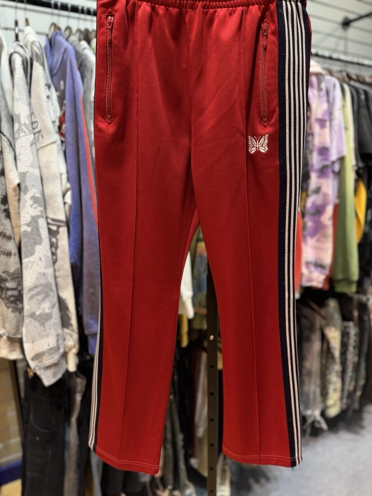 Needles NEEDLES Track Pants Size (XS) Red 100% Authentic Size US 28 / EU 44 - 2 Thumbnail