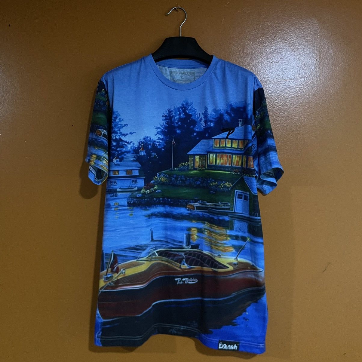 Pink Dolphin × Vintage Pink + Dolphin OVP Tee Size US L / EU 52-54 / 3 - 2 Thumbnail