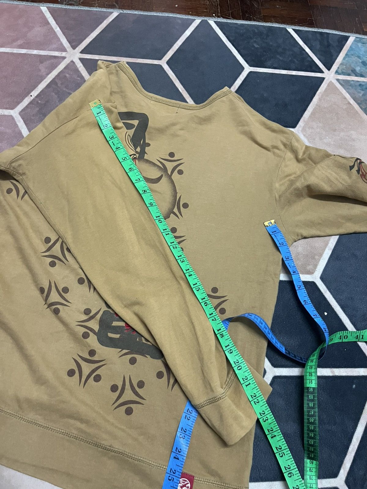 Japanese Brand 💥Go Coo ! Sukajan Monkey King Embroidered Japanese Motive Size US L / EU 52-54 / 3 - 18 Thumbnail