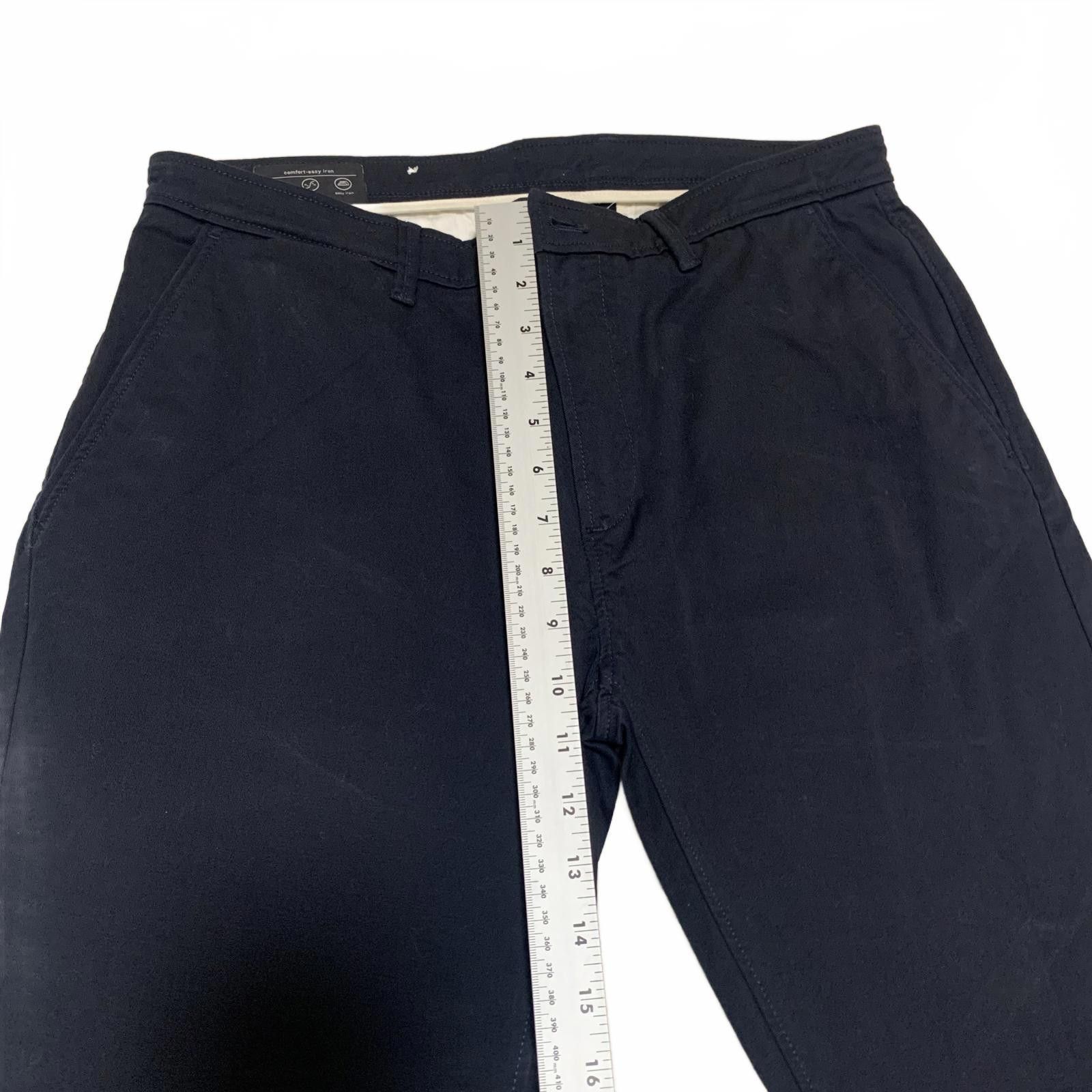 Zara Zara Man Men's Size 32 Navy Blue Casual Chino Pants Size US 32 / EU 48 - 7 Thumbnail