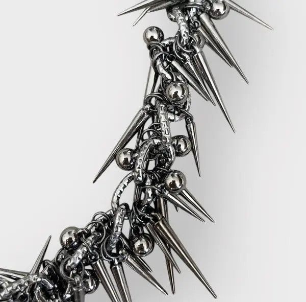 Other Y2K Spikes Wallet Key Chain Size ONE SIZE - 4 Thumbnail