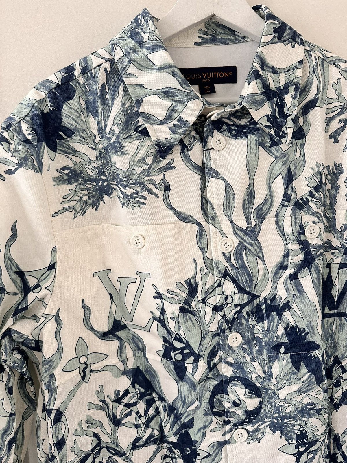 Louis Vuitton Louis Vuitton Overshirt Size US M / EU 48-50 / 2 - 2 Thumbnail