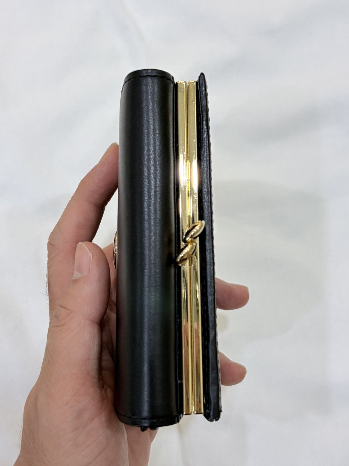 Vivienne Westwood *Japan Exclusive* VINTAGE ORB LEATHER CLASP TRIFOLD WALLET Size ONE SIZE - 6 Thumbnail
