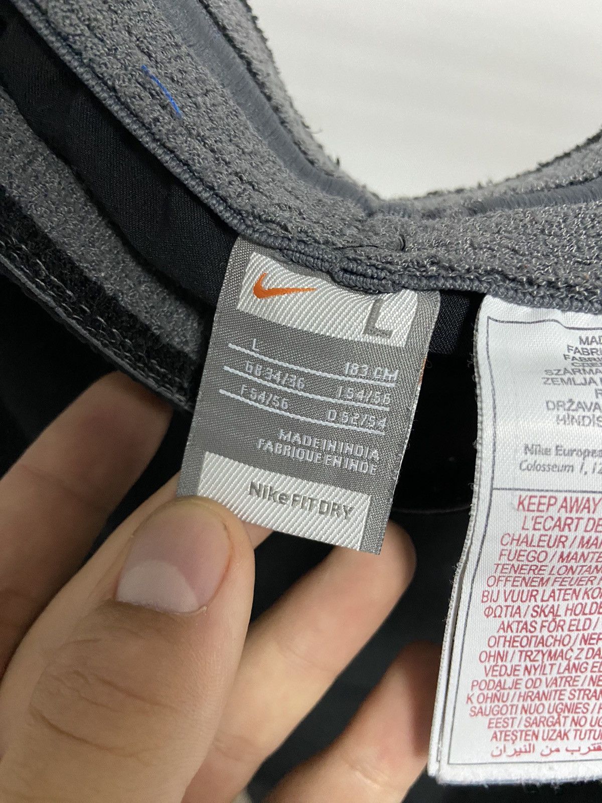 Nike × Vintage Nike Pants Fit Dry Vintage Small Logo Y2K Size US 34 / EU 50 - 8 Thumbnail