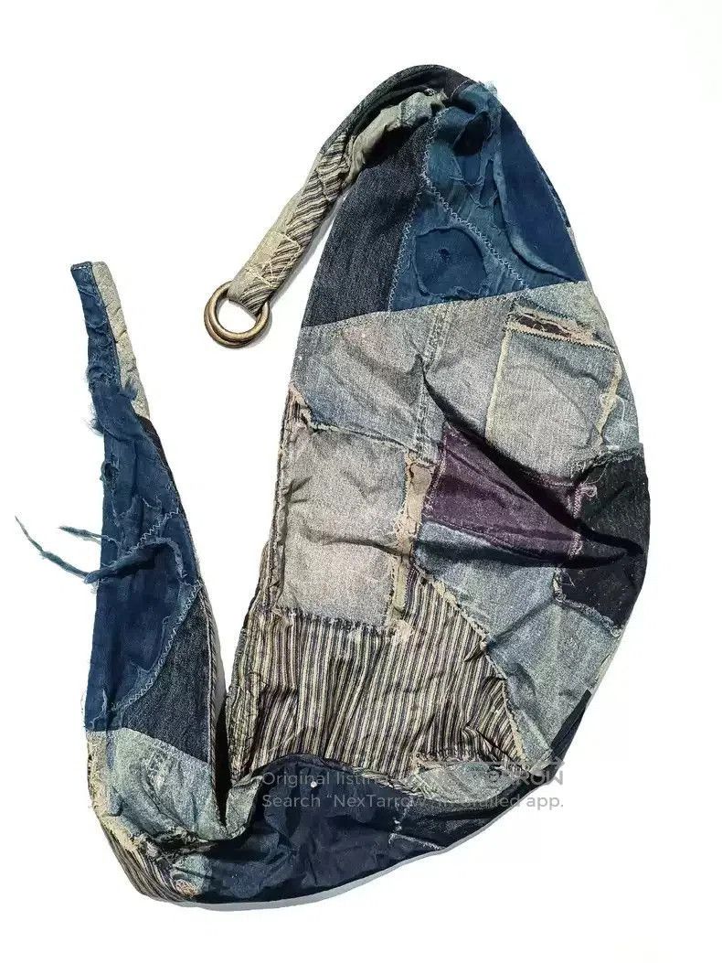 Kapital Kapital Erosive boro Denim photorealistic printed patchwork Size ONE SIZE - 1 Thumbnail