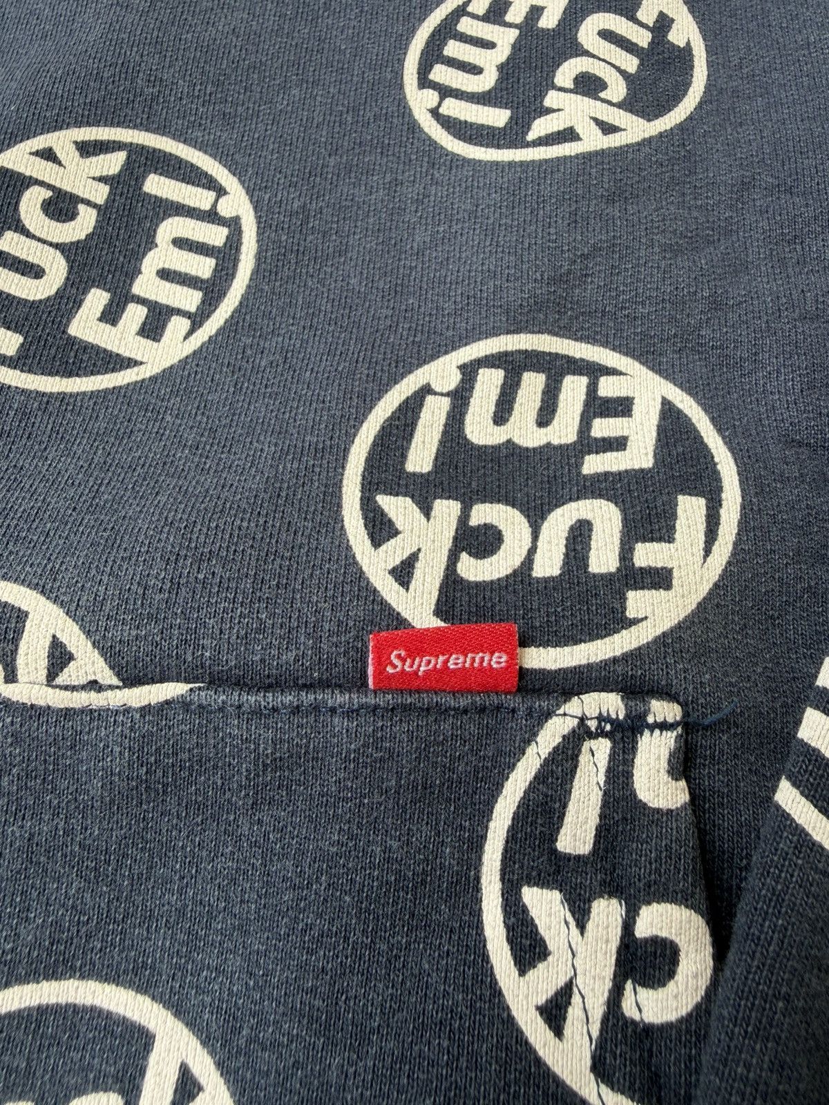 Supreme FW14 Supreme Fuck Em Hoodie Size US L / EU 52-54 / 3 - 5 Thumbnail