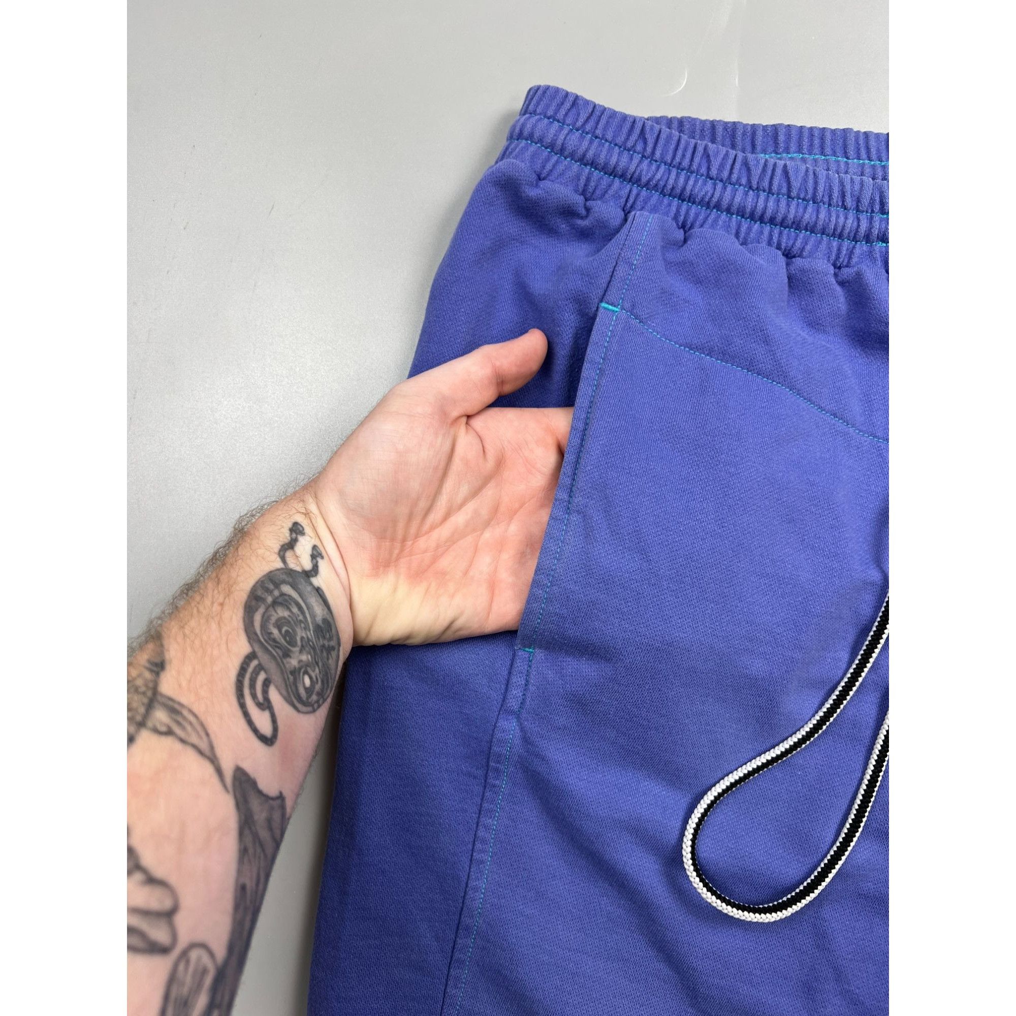 Nike Nike Vintage Innovation Purple Sweat Shorts (Y0956) Size US 32 / EU 48 - 4 Thumbnail