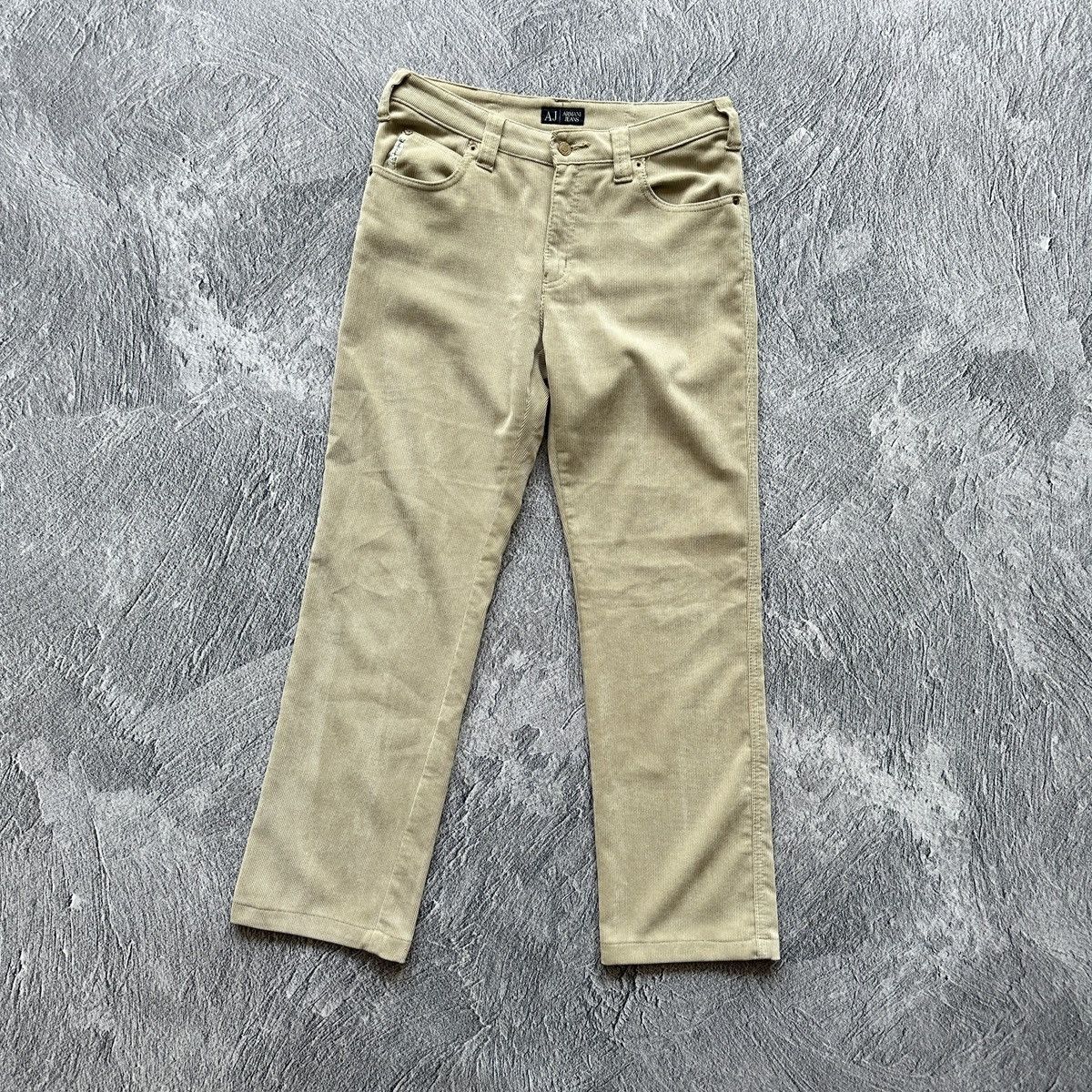 Armani × Giorgio Armani Women’s Jeans Armani Jeans Velvet Brown Size: 29 Size 29" - 8 Thumbnail