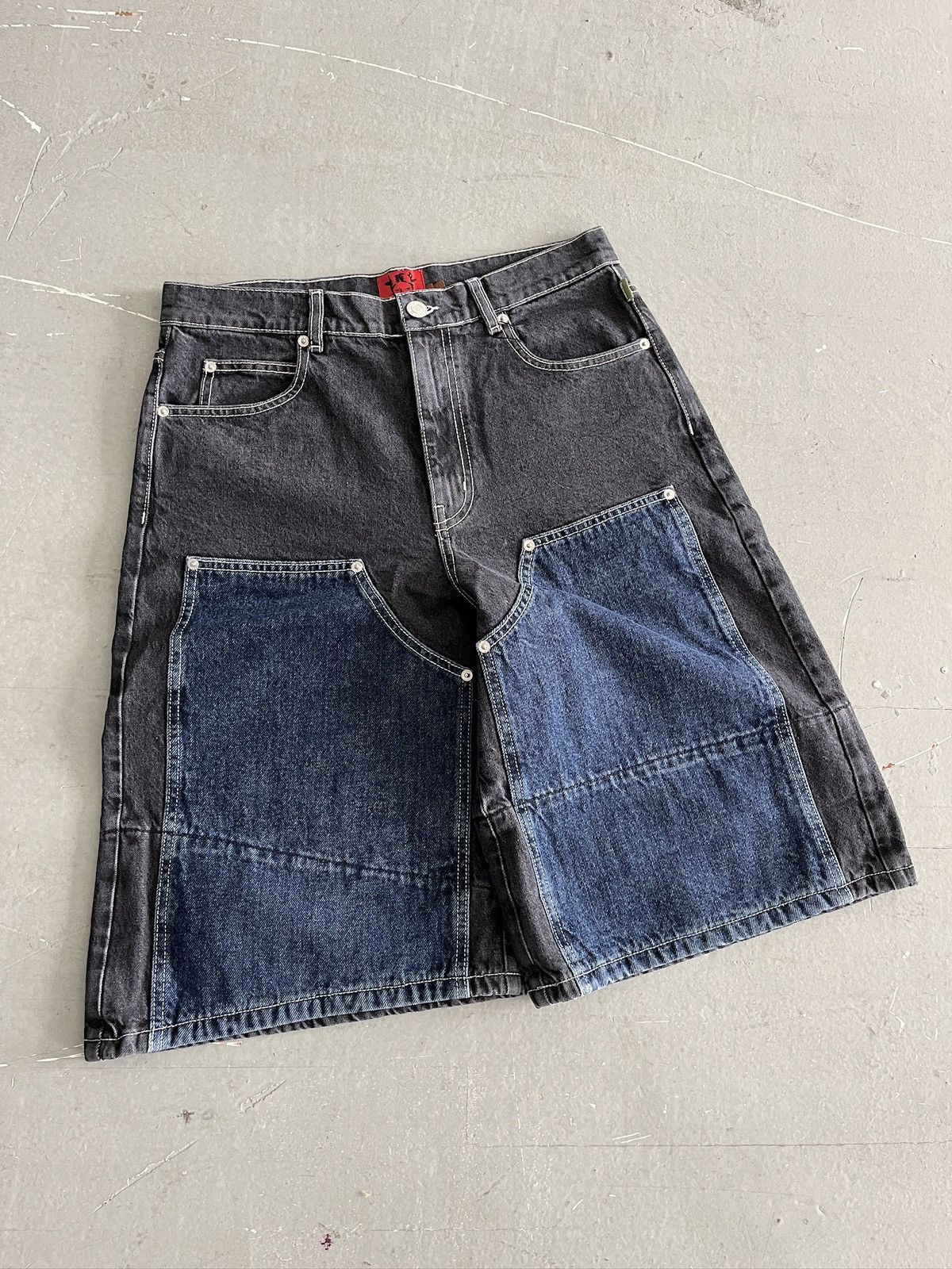 Heaven by Marc Jacobs Heaven By Marc Jacobs Double Knee Jorts (unisex) Size US 30 / EU 46 - 4 Thumbnail