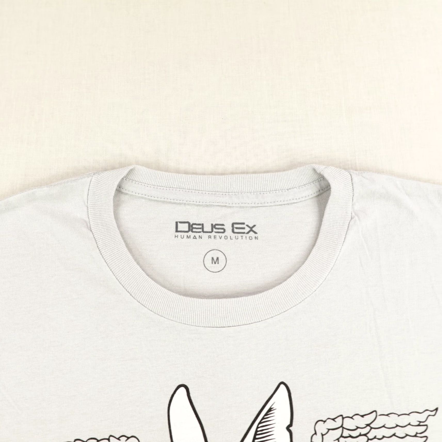 Vintage Deus Ex Human Revolution Shirt Mens M Gray Graphic Print Logo Petite D2 Animals Art Bib Size US M / EU 48-50 / 2 - 2 Thumbnail