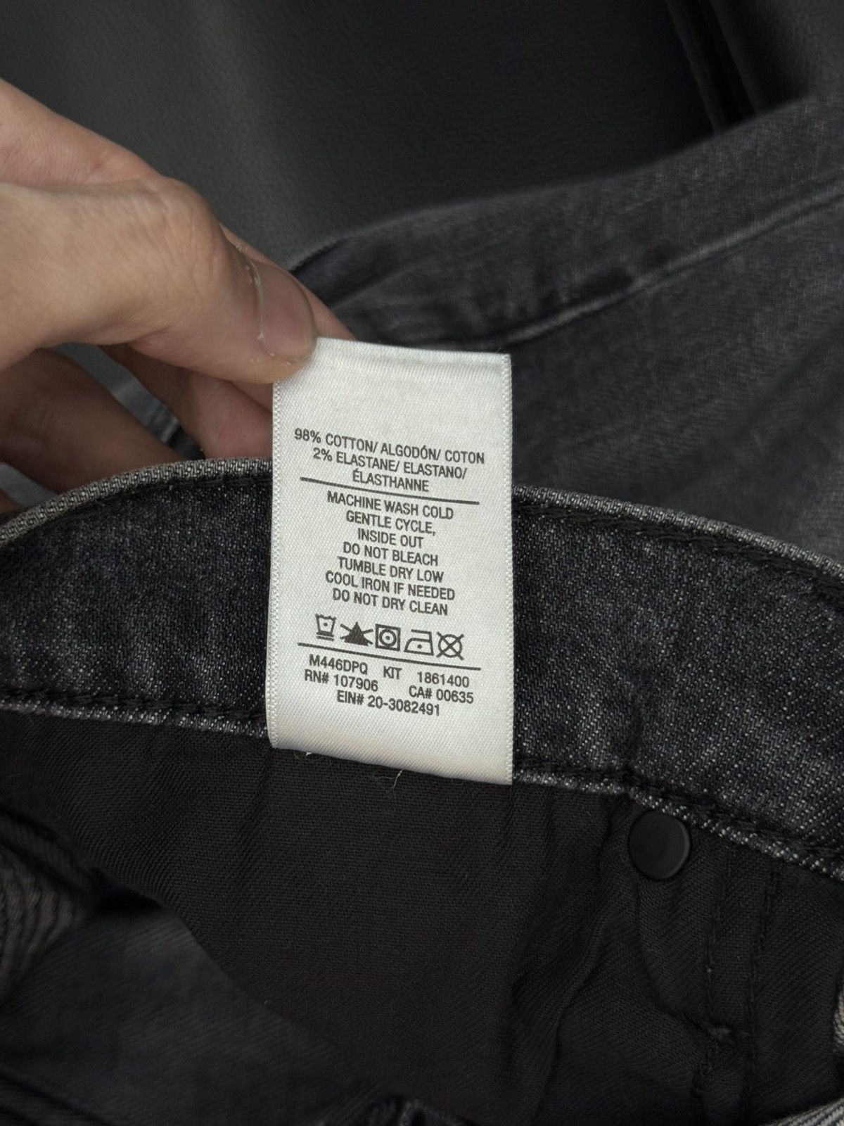 Hudson Black Hudson Biker Style Jeans Size 34 Pre Owned 🧼 Size US 34 / EU 50 - 16 Thumbnail