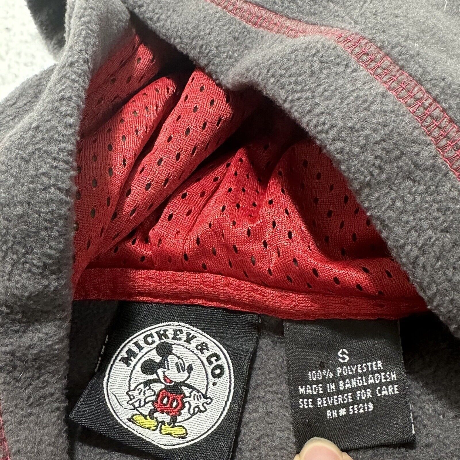 Mickey & Co. Disney Mickey & Co Small Gray Mickey Mouse Hoodie Size S / US 4 / IT 40 - 8 Thumbnail