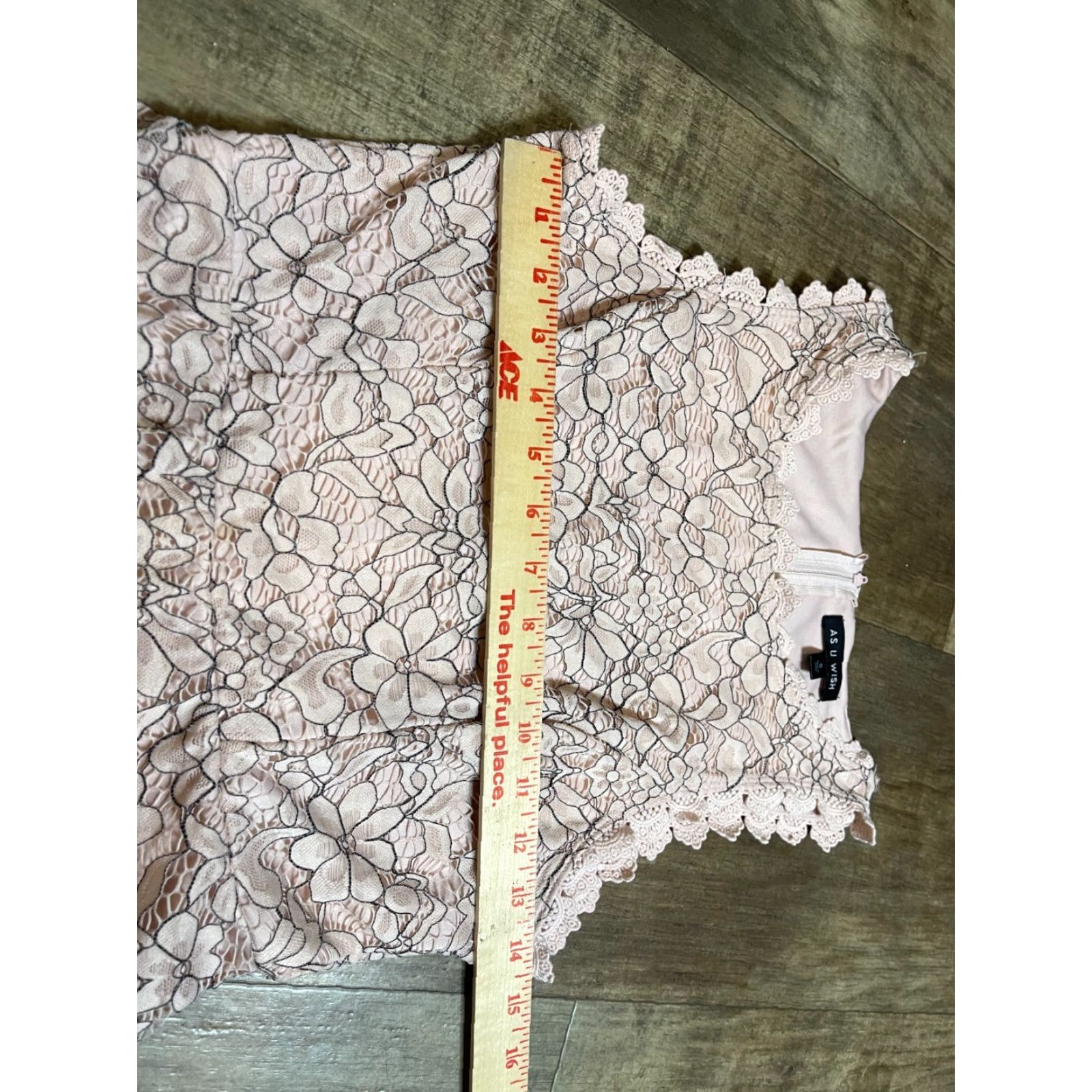 Vintage AUW As U Wish Dress Women's S Sleeveless Pink Floral Sundress Tank Dress Wrap Dress Casual Knee Length Size S / US 4 / IT 40 - 3 Thumbnail