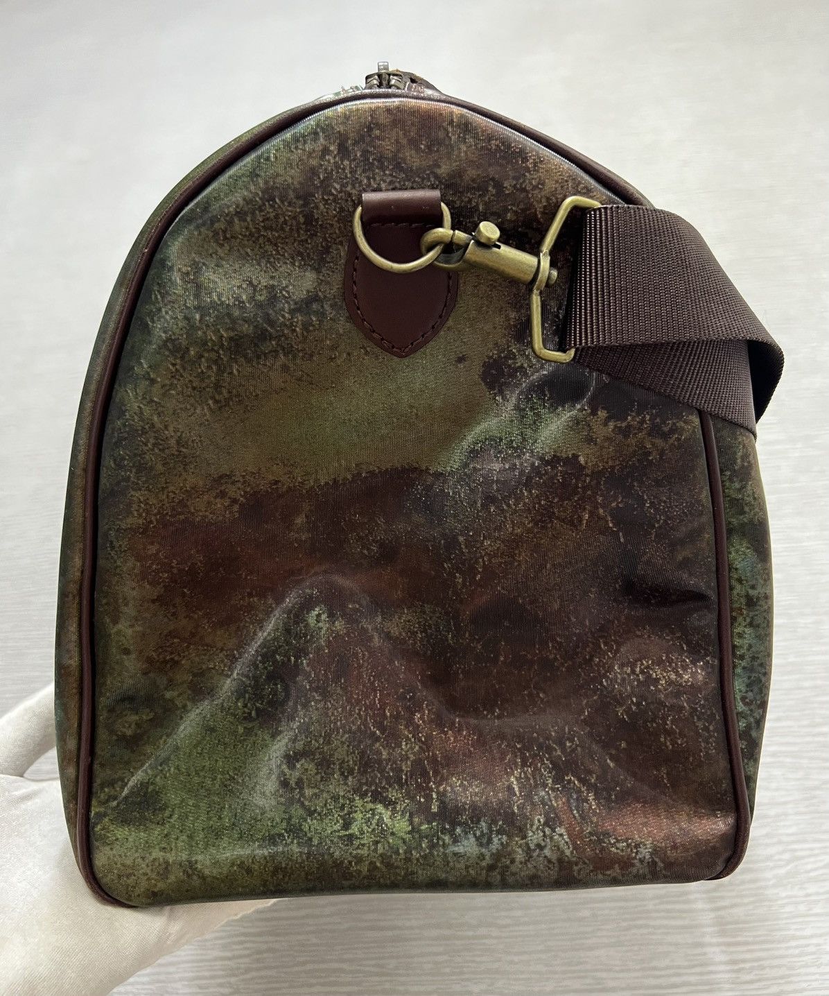 Jean Paul Gaultier JPG - FW95 - Cyber Iridescent Rust Two Way Boston Duffle Bag Size ONE SIZE - 9 Thumbnail
