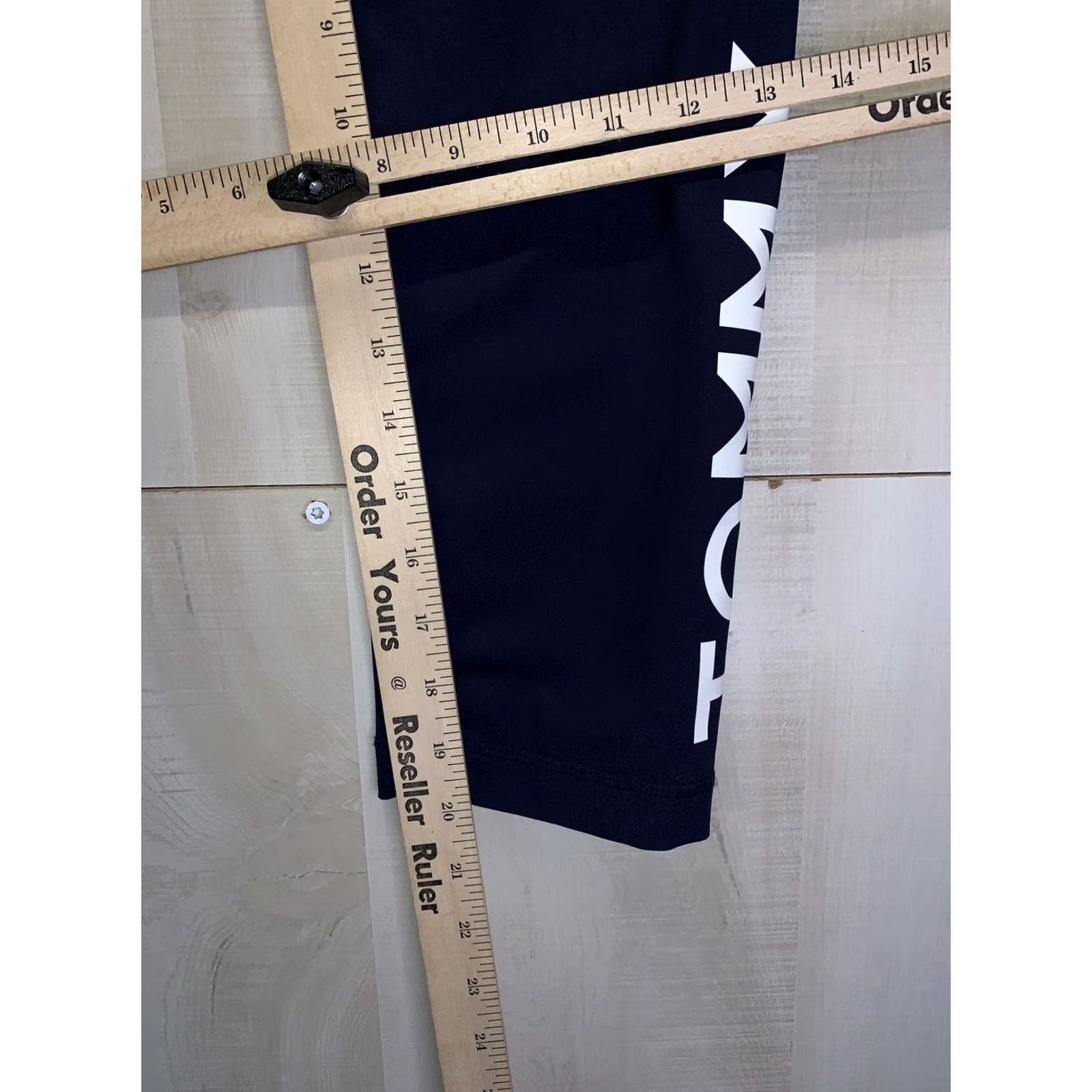 Tommy Hilfiger Tommy Hilfiger Women’s M Blue Crop Workout Legging Activewear-4179 Size 32" / US 10 / IT 46 - 4 Thumbnail