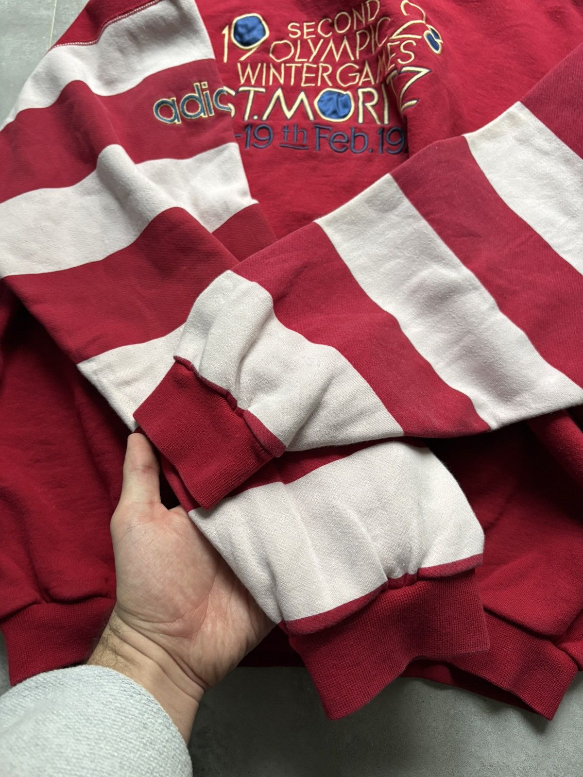 Adidas RARE Hoodie Adidas 2nd Olympic Games Collection St.Moritz Size US M / EU 48-50 / 2 - 7 Thumbnail