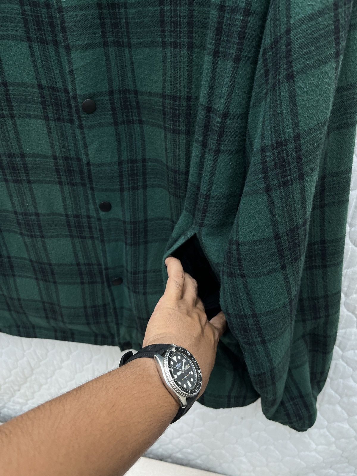 Vision Streetwear 🔥🔥🔥STEALS VISION STREETWEAR TARTAN GREEN JACKET SHIRTS Size US M / EU 48-50 / 2 - 9 Thumbnail