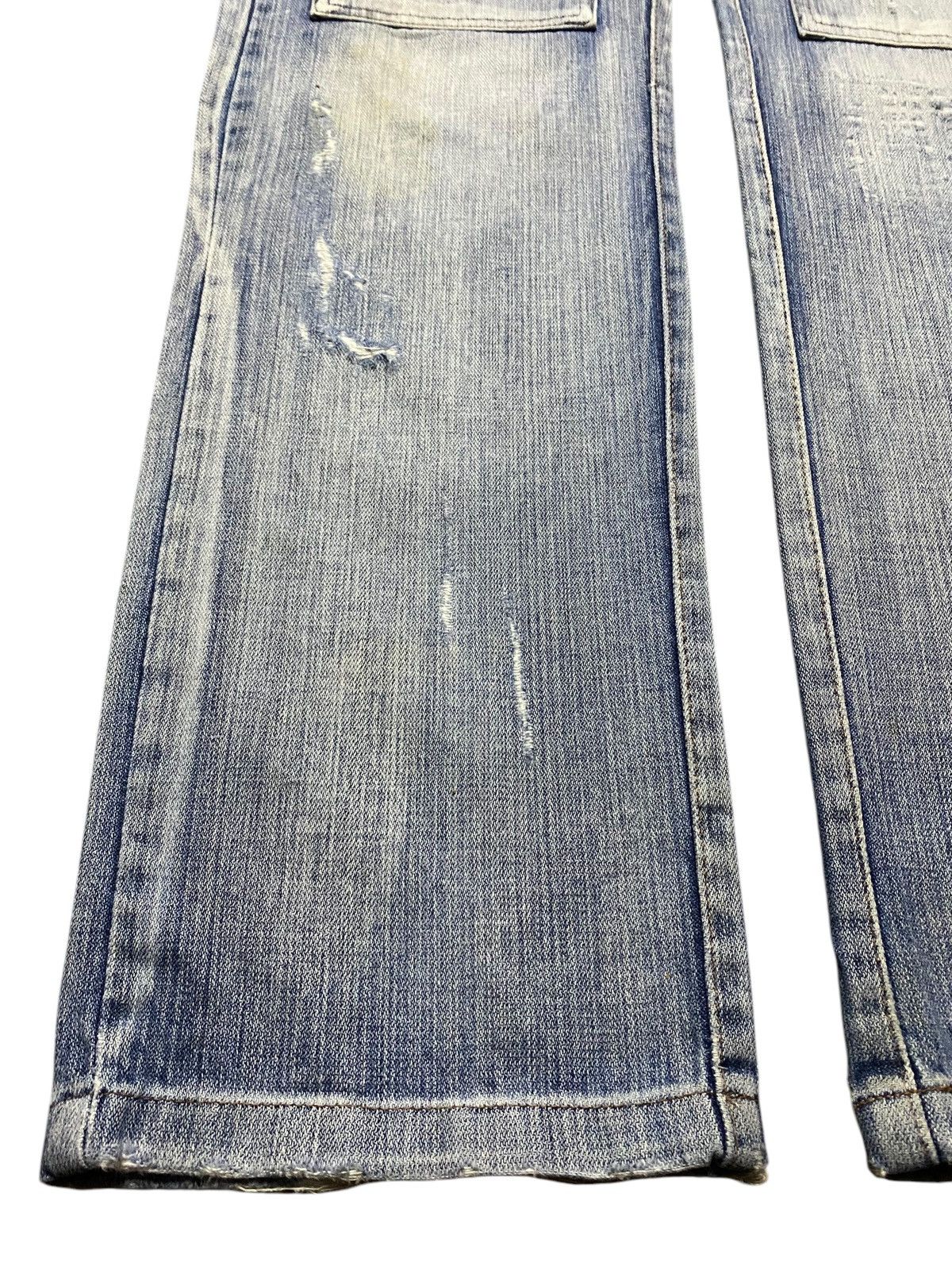 Japanese Brand Vintage Japanese Brand Faded Wash Front Pocket Distressed Size US 34 / EU 50 - 9 Thumbnail