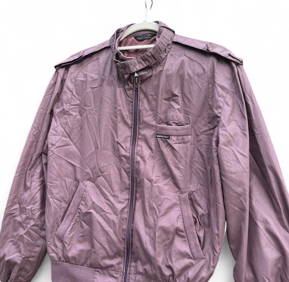 Members Only Vintage 80s Members Only Jacket Europe Craft Rose Mauve 40 Size US M / EU 48-50 / 2 - 6 Thumbnail