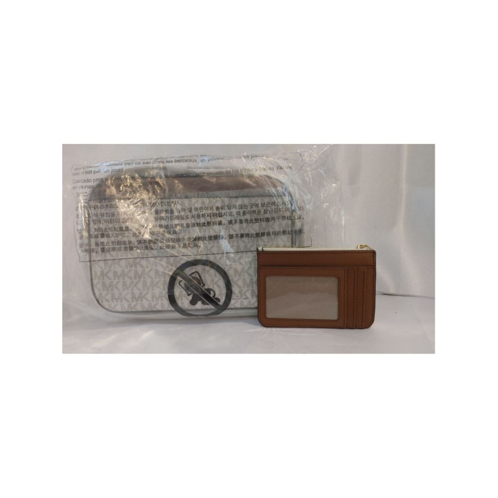 Michael Kors Michael Kors Jet Set Large Logo Crossbody & Card Holder NWT Size ONE SIZE - 5 Thumbnail