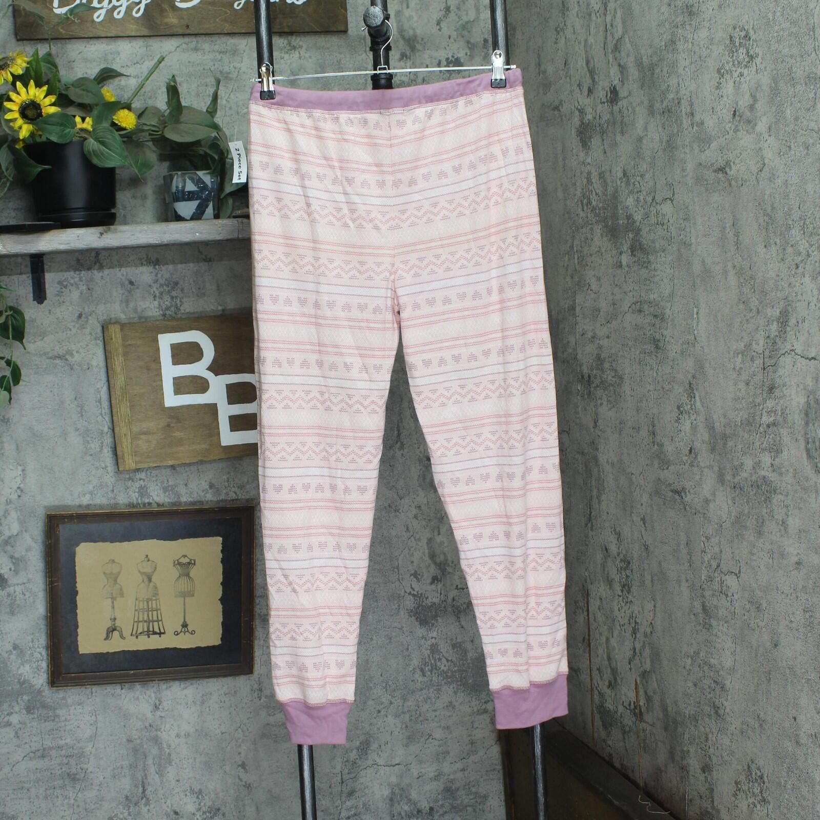 Splendid New Splendid Jogger Pajama Pants Rld0298 Pink Geometric L Size 36" / US 14 / IT 50 - 2 Thumbnail