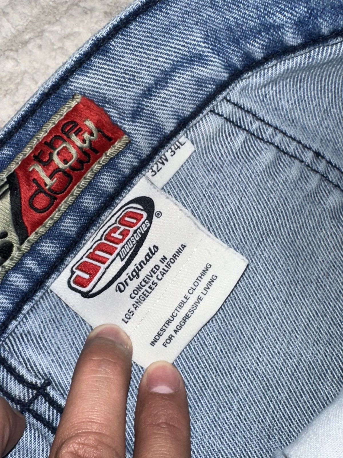 JNCO JNCO the low down Denim Size US 33 - 6 Thumbnail