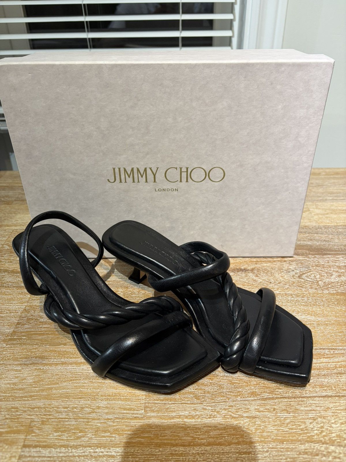 Jimmy Choo Jimmy Choo ‘Diosa Mule’ Platform Heel Size US 6.5 / IT 36.5 - 1 Thumbnail