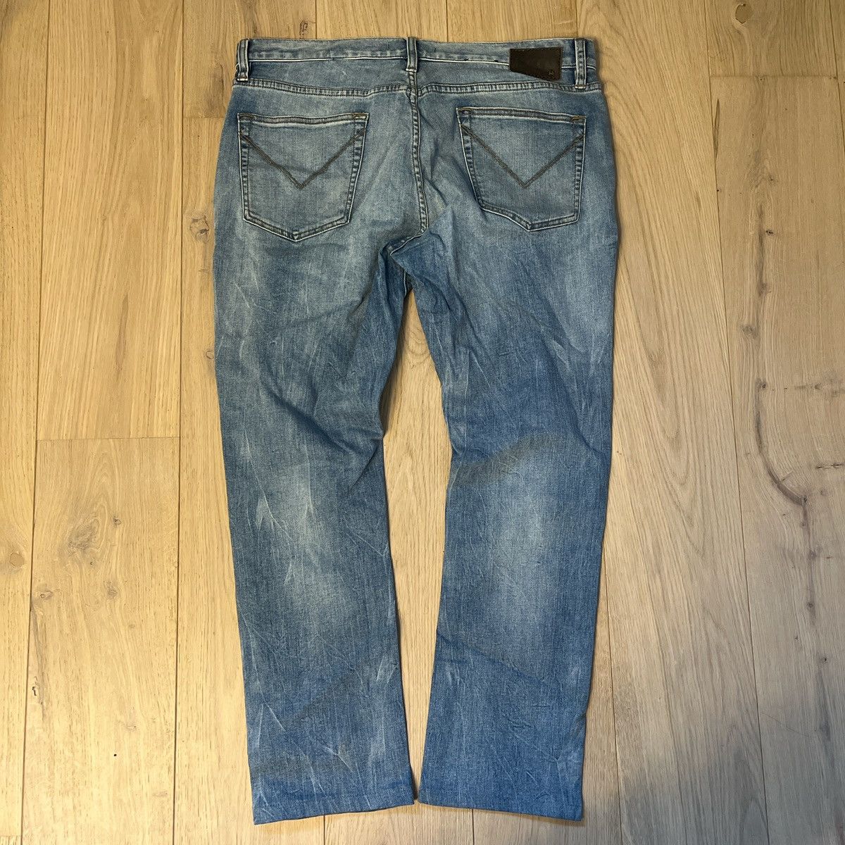 John Varvatos John Varvatos Acid Wash Denim Jeans Size US 34 / EU 50 - 2 Thumbnail