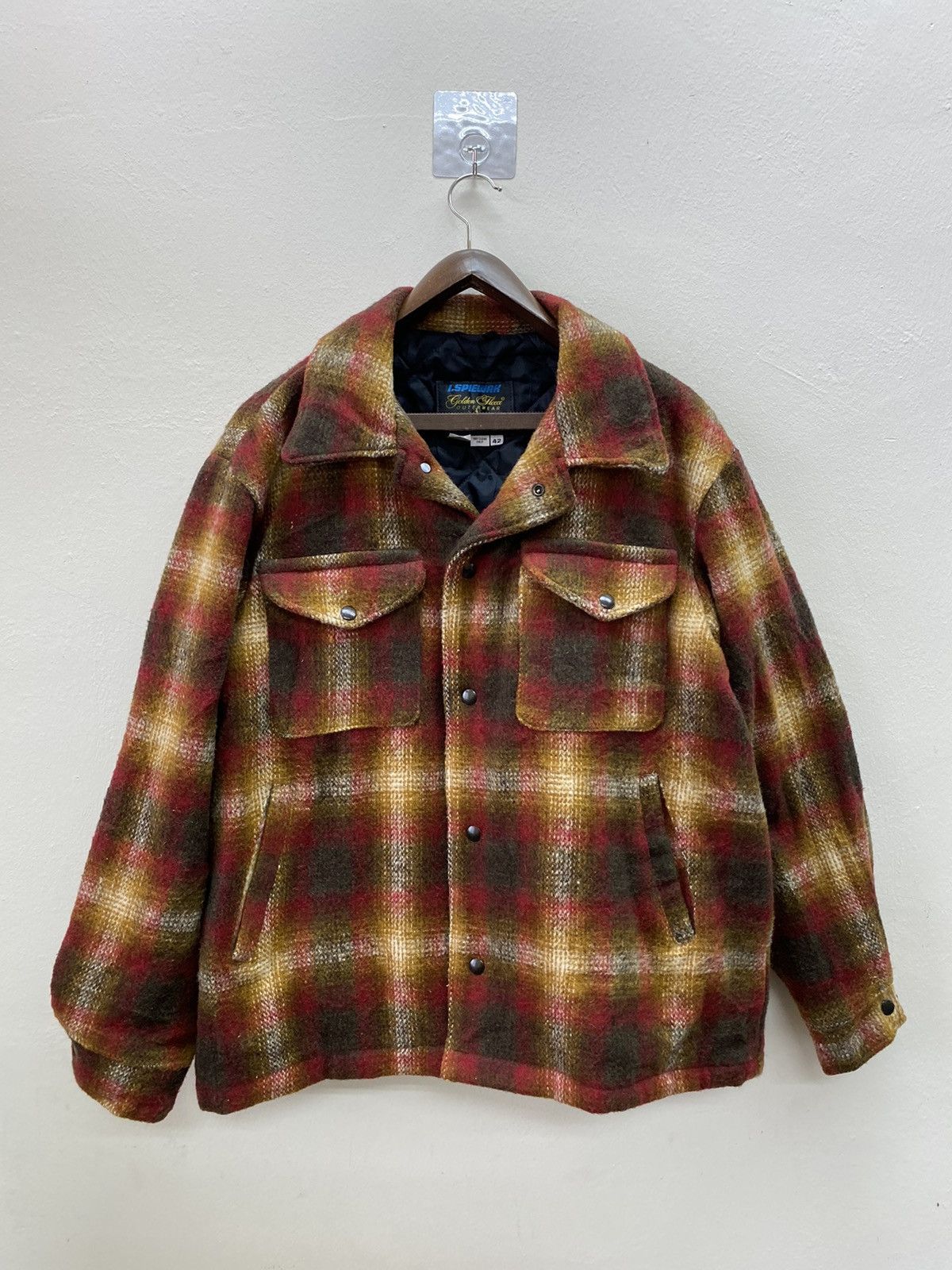 USA製！GOLDEN FLEECE SPIEWAK オンブレチェック Pコート 楽天市場】SPIEWAK （スピワック） GOLDEN FLEECE （ゴールデン