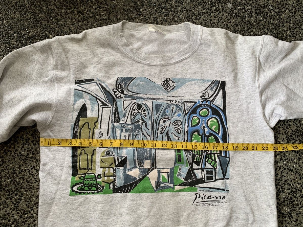 Arts & Science Vintage 90s Pablo Picasso Artwork / Art Sweatshirt Size US L / EU 52-54 / 3 - 9 Thumbnail
