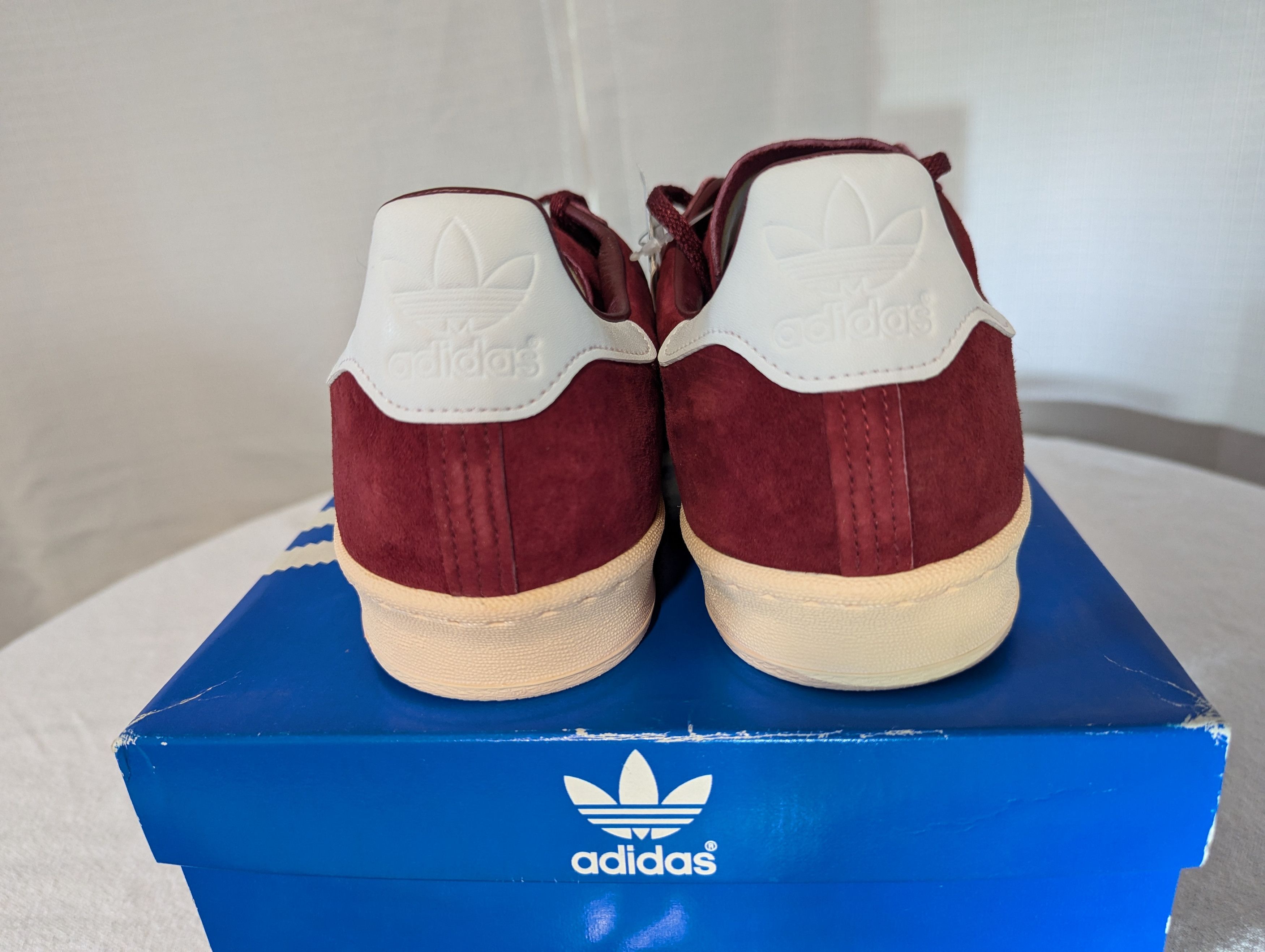 Adidas × Footpatrol Adidas Campus 80s Footpatrol cardinal sz. 12.5 Size US 12.5 / EU 45-46 - 3 Thumbnail