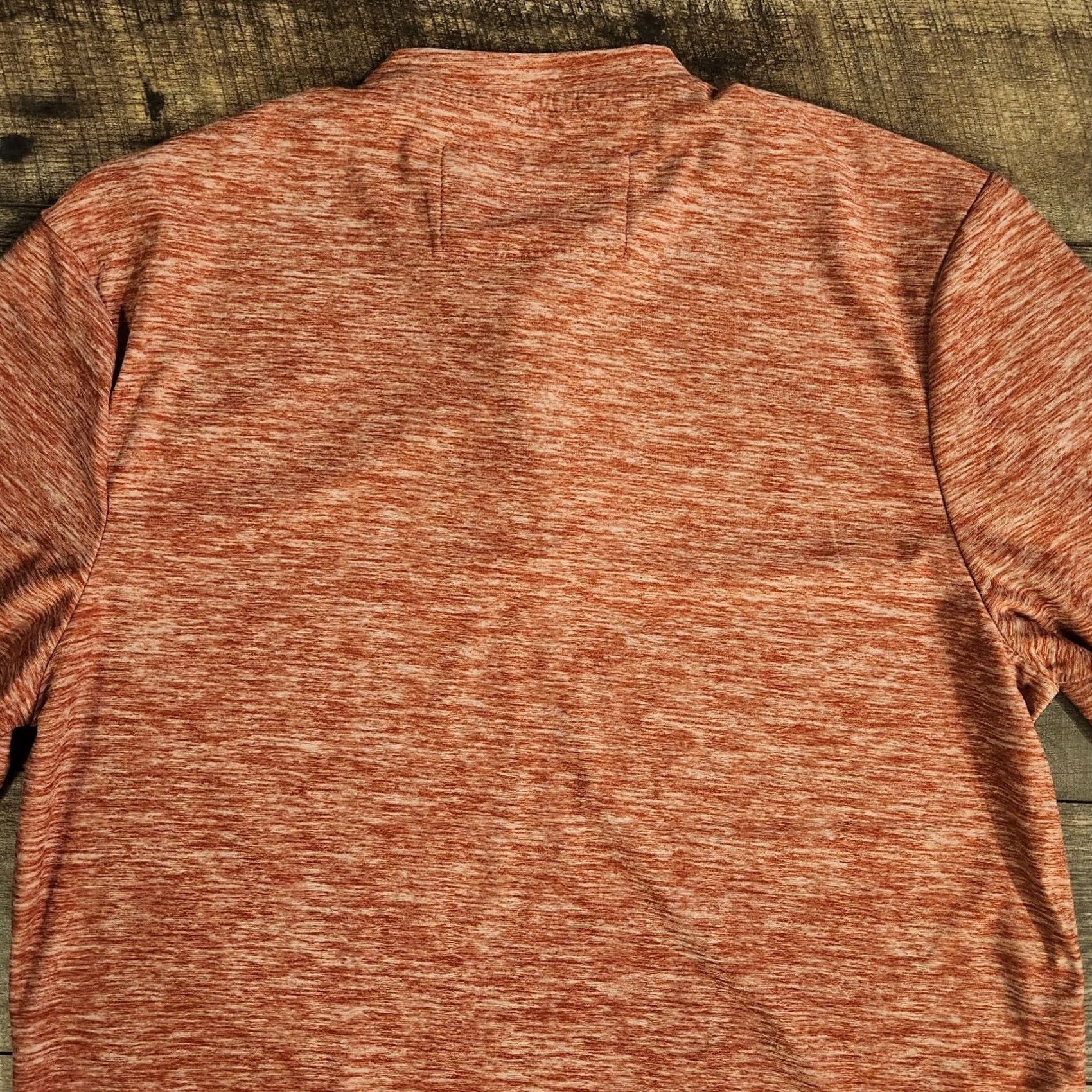 Vintage Tall Woods Henley Shirt Long Sleeve Mens Small Heatherd Red Performance Shirt Size US S / EU 44-46 / 1 - 7 Thumbnail