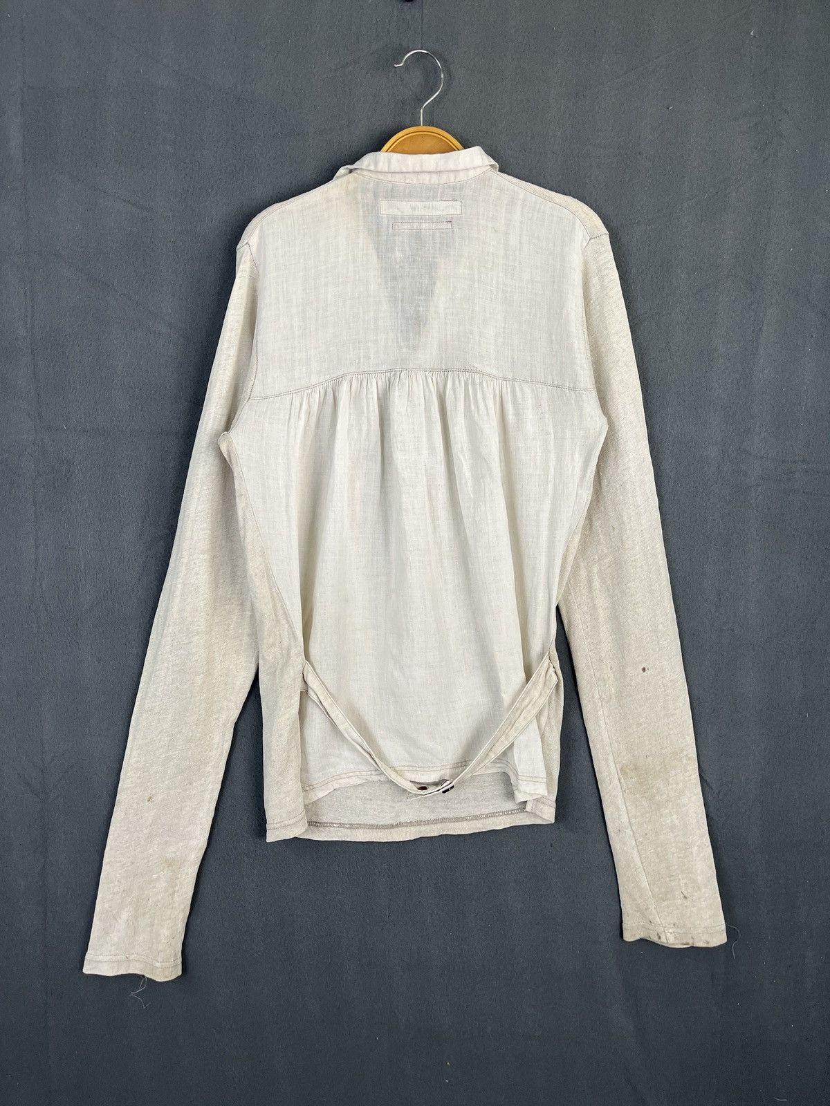 Kapital × Kapital Kountry × Vintage Kapital 90s Collared Tshirt Long Sleeve Size XS / US 0-2 / IT 36-38 - 4 Thumbnail