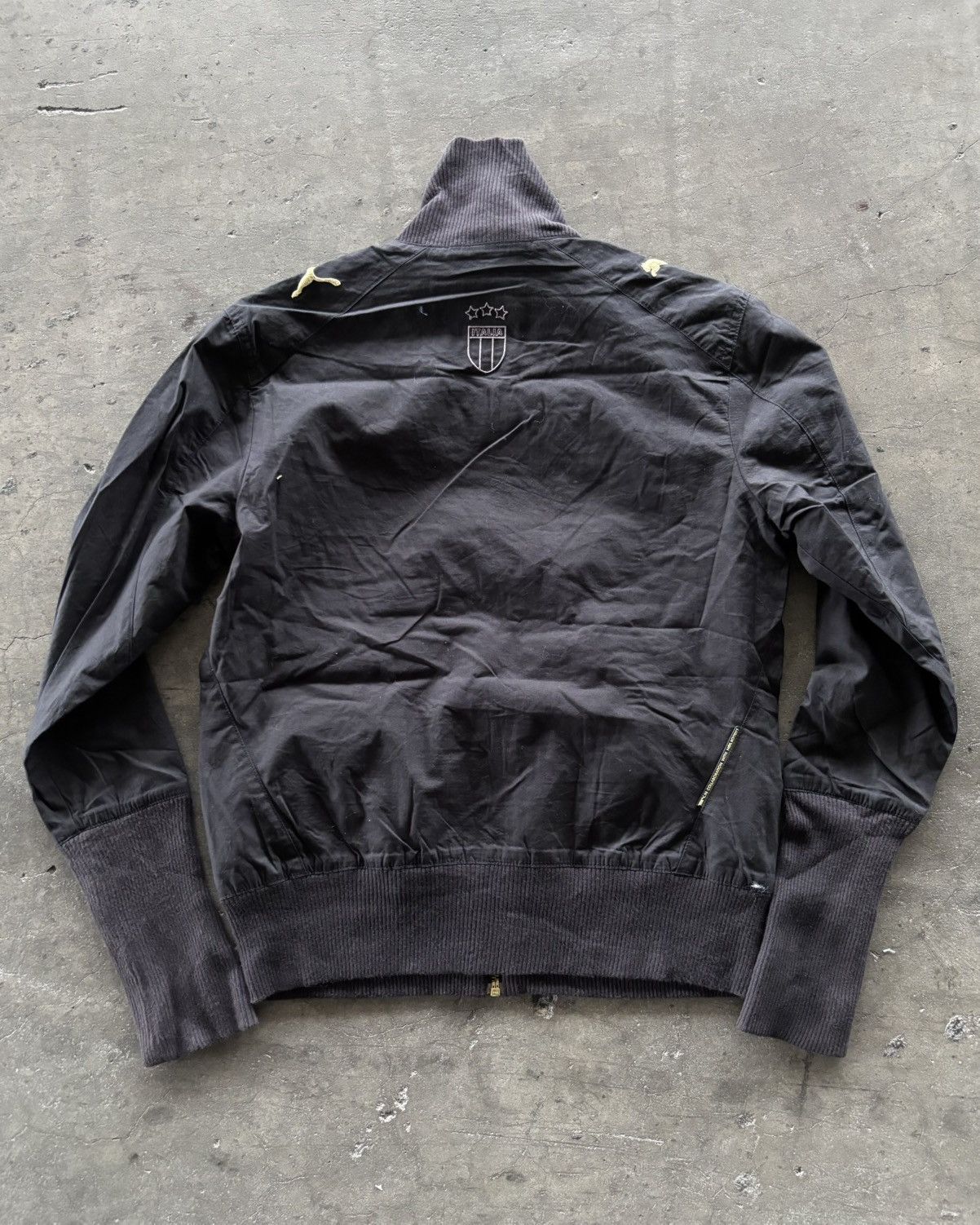 Japanese Brand SAMPLE Puma x Neil Barrett Faded Black Tracktop Jacket Size US S / EU 44-46 / 1 - 7 Thumbnail
