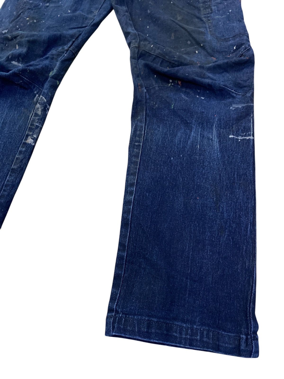 If Six Was Nine × Japanese Brand FieldCore Paint Splatter Cargo Jeans Size US 34 / EU 50 - 8 Thumbnail