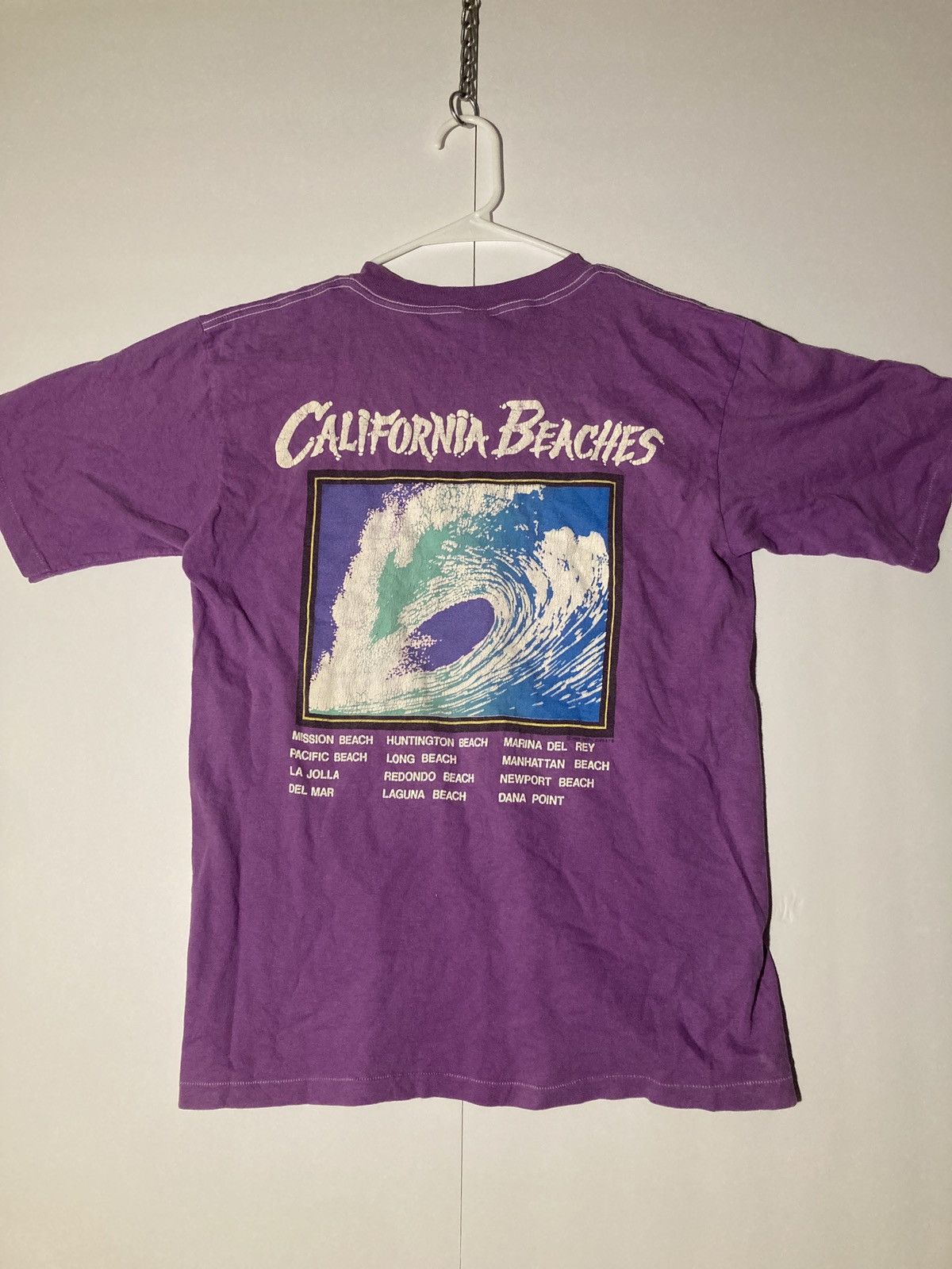 Other × Vintage Vintage 1989 California Beaches Graphic Tee Size US L / EU 52-54 / 3 - 1 Thumbnail