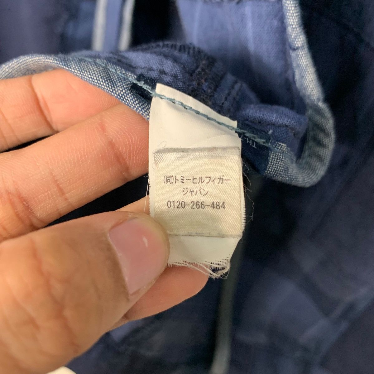 Tommy Hilfiger TOMMY HILFIGER Blue Patchwork Tailored Jacket #2778-C125 Size US M / EU 48-50 / 2 - 16 Thumbnail