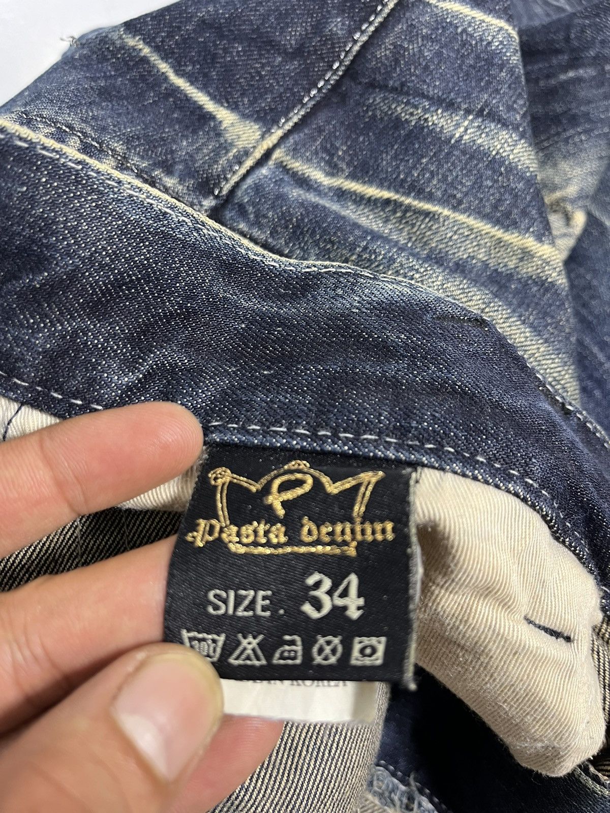 If Six Was Nine If six was nine Crown Jeans Japanese Brand Pasta Denim Size US 37 - 11 Thumbnail