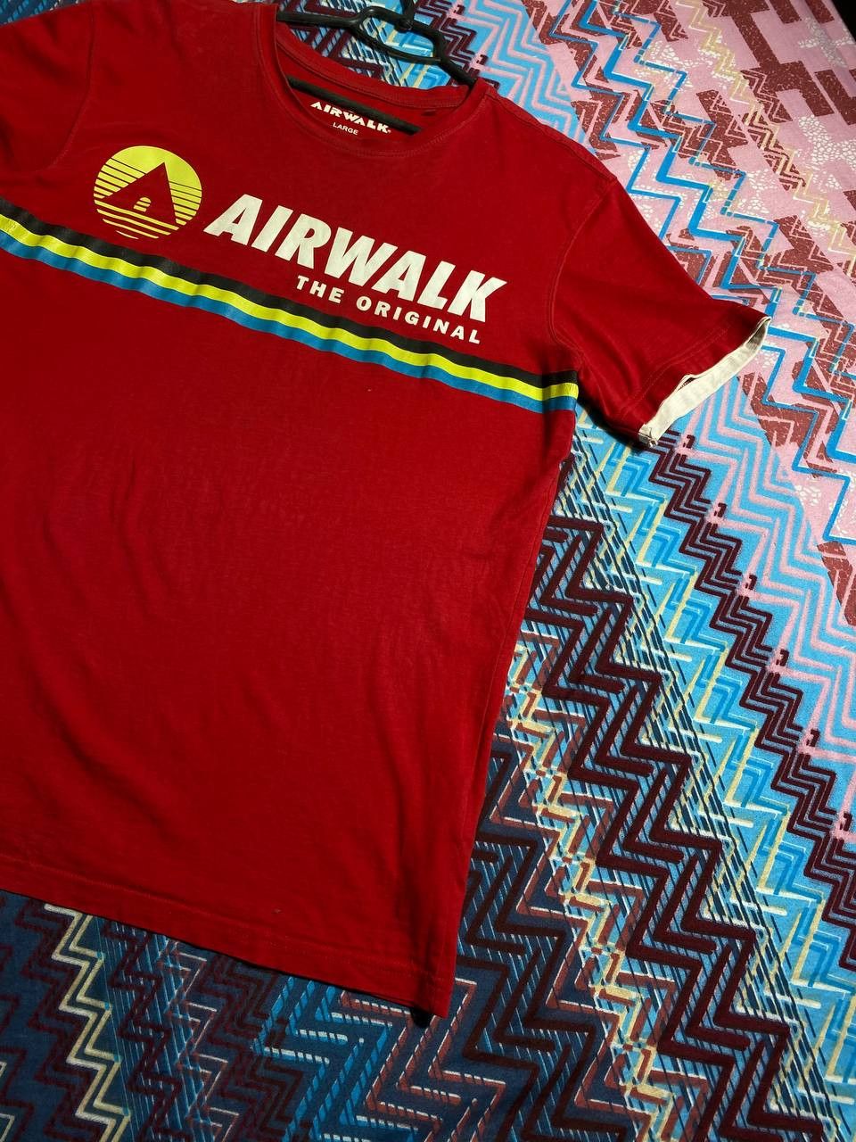 Airwalk × Vintage Vintage 90s Airwalk Skateboards T Shirt Tee Skull Rare Y2K Size US L / EU 52-54 / 3 - 11 Thumbnail